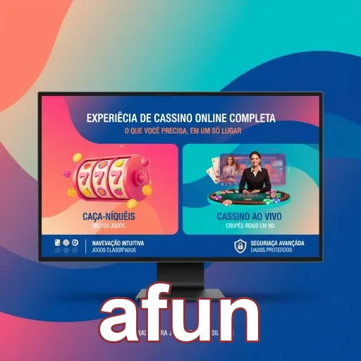 Experiência segura com foco no jogo responsável - afun